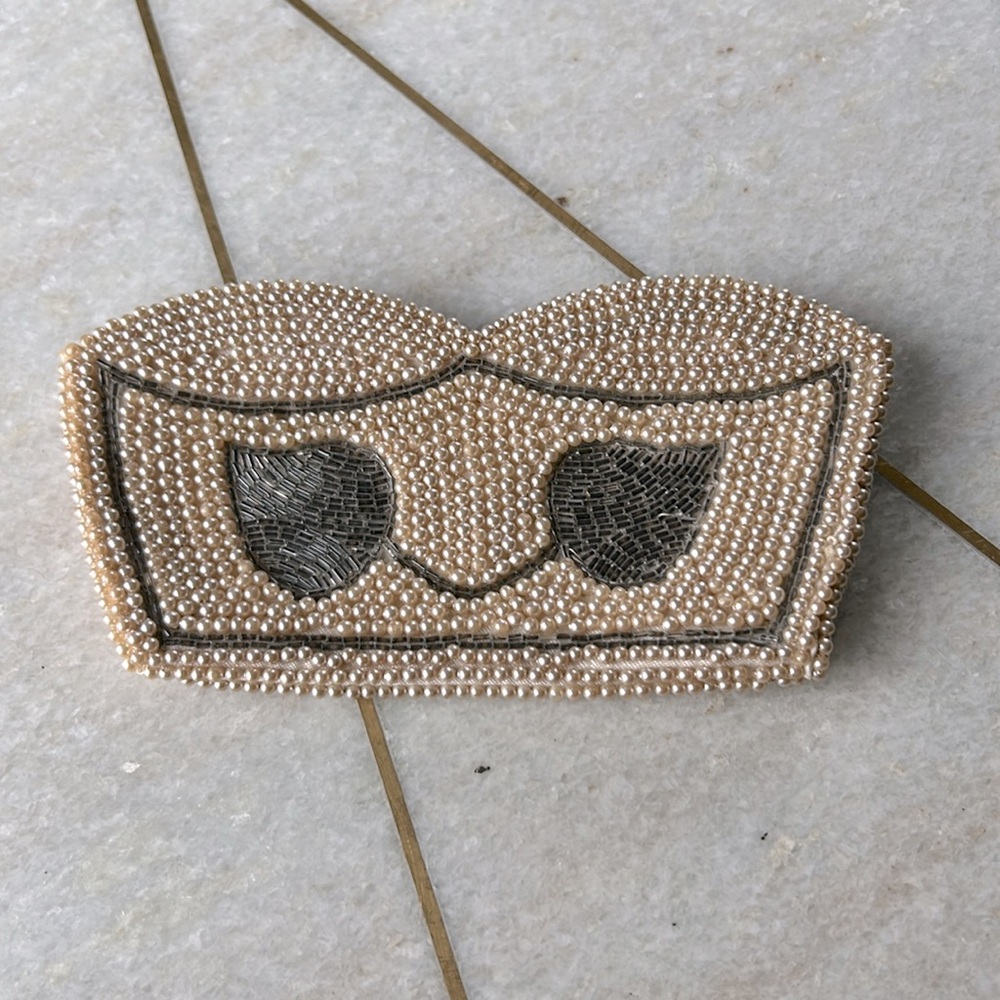 Vintage Beaded Clutch